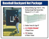 JUGS Baseball Backyard Net Package