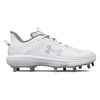Under Armour Men's UA Yard Low MT Baseball Cleats: 3025592 Footwear Under Armour 6.5 White 