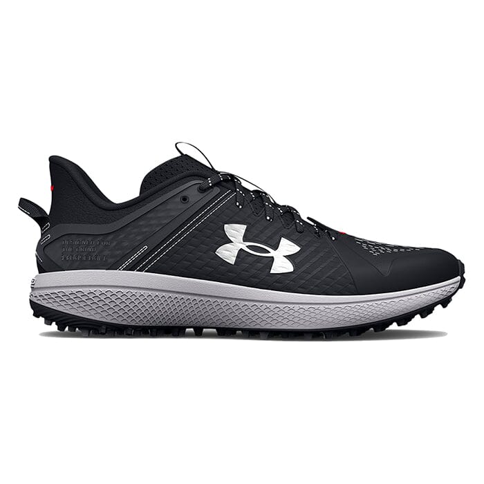 Under Armour Men's UA Yard Turf Baseball Shoes: 3025593 Footwear Under Armour 6.5 Black 