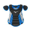 Mizuno Samurai Baseball Chest Protector Equipment Mizuno 16" Black-Royal 