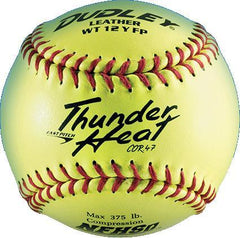 Softball Vintage Dudley Thunder Heat WS12AF – 12 Pouces, Boîte Ouverte (1994)