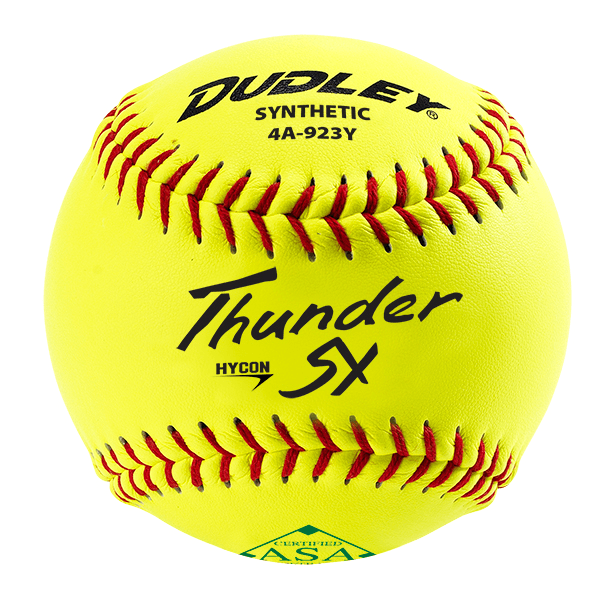 Dudley SY Series Synthetic ASA (USA) 11 Inch Slowpitch Softball - One Dozen: 4A923Y Balls Dudley 