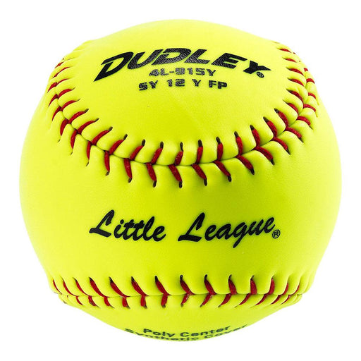 Dudley SY 12" Little League Fastpitch Softball'' - One Dozen: 4L915Y Balls Dudley 