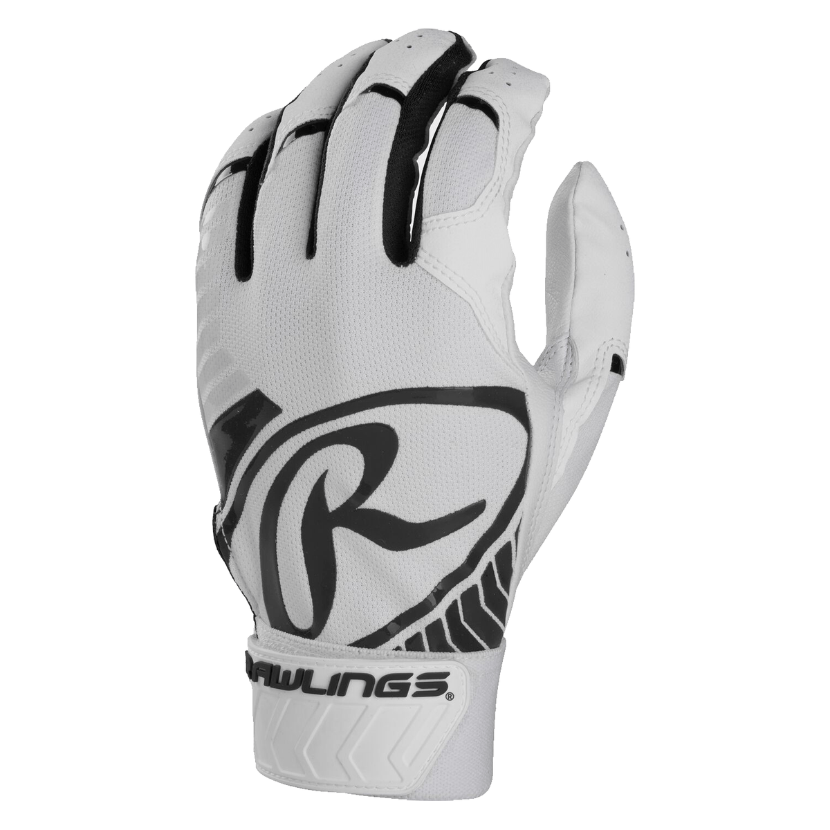 Rawlings 5150 Adult Batting Gloves: BR51BG Equipment Rawlings Small Black 