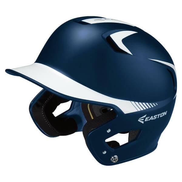Easton Z5 Senior Grip Two Tone Matte Batting Helmet: A168095 Equipment Easton Navy-White 