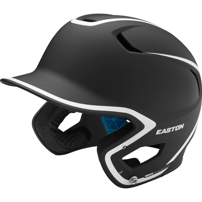 Easton Z5 2.0 Junior Two-Tone Matte Batting Helmet: A168509 Equipment Easton Black-White 