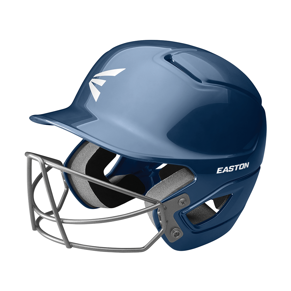 Easton Alpha Helmet with Baseball/Softball Mask Equipment Easton Medium-Large Navy 