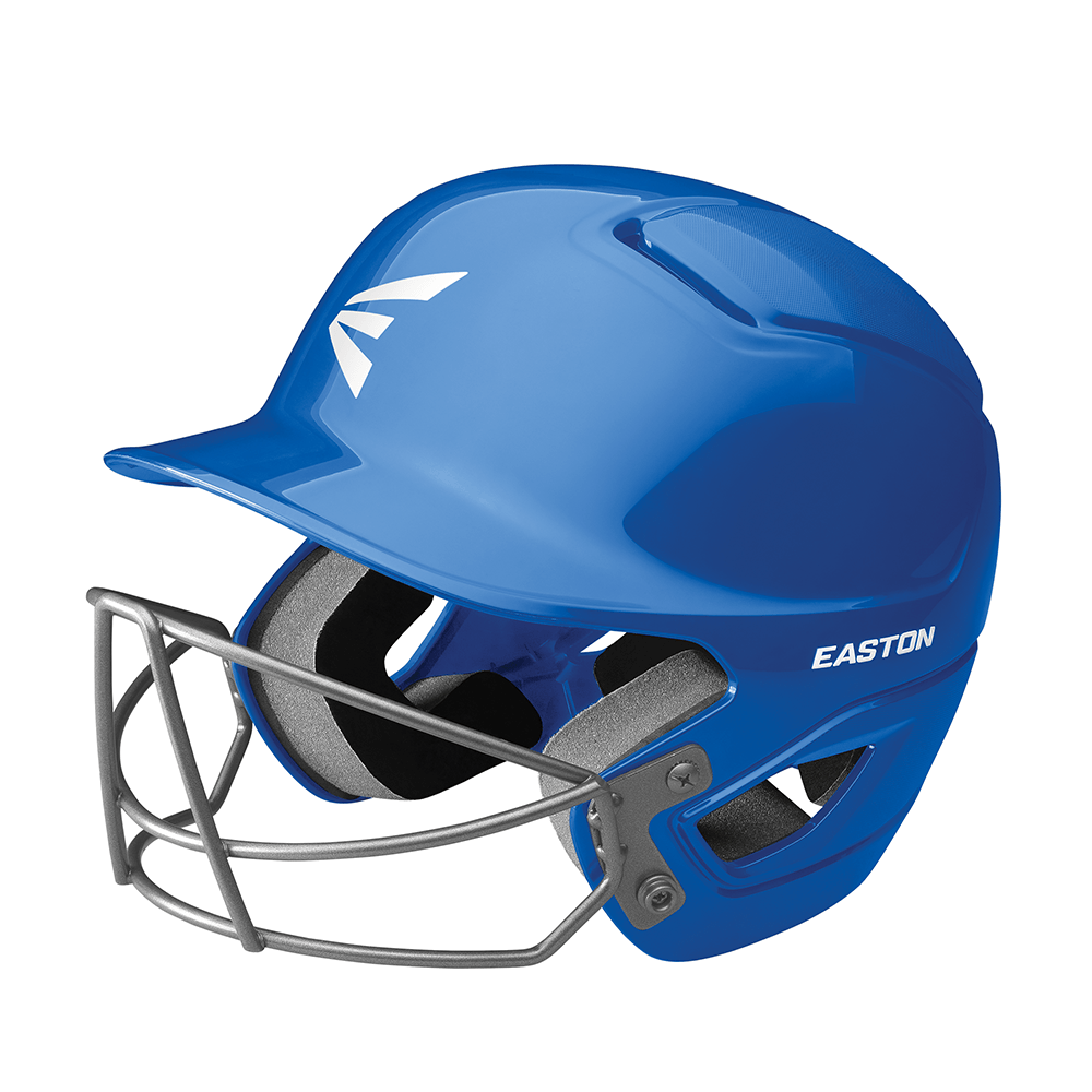 Easton Alpha Helmet with Baseball/Softball Mask Equipment Easton Medium-Large Royal 