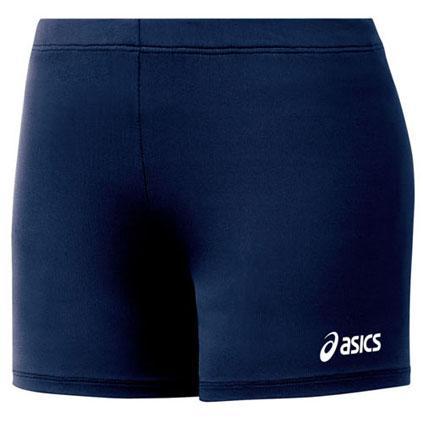 Asics 4 Inch Spandex Court Short: BT936 Volleyballs Asics Black XXS 
