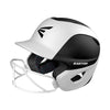 Easton Ghost Matte Two-Tone Batting Helmet with Integrated Facemask Equipment Easton Small (6 1-4-6 7-8) Black-White 