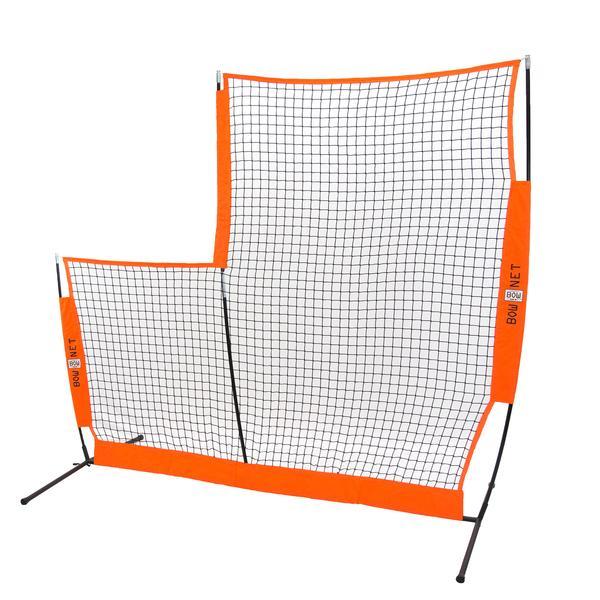 Bownet 8' x 7' L-Screen Pro Net: BOWLSPRO Training & Field BowNet 