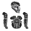 All-Star Axis Pro 7S Baseball Catcher’s Set (Ages 12-16): CKCC1216S7X Equipment All-Star Black 