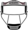 Champro Grill Softball Mask Adult and Youth: CM01 Equipment Champro Silver Adult 