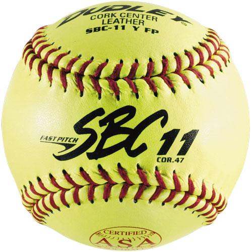 Baden Perfection 11 NSA Leather Fastpitch Softballs (One Dozen)