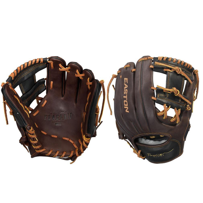 Easton Flagship Series 11.5” Infield Baseball Glove: FS-M21 Equipment Easton Wear on Left 