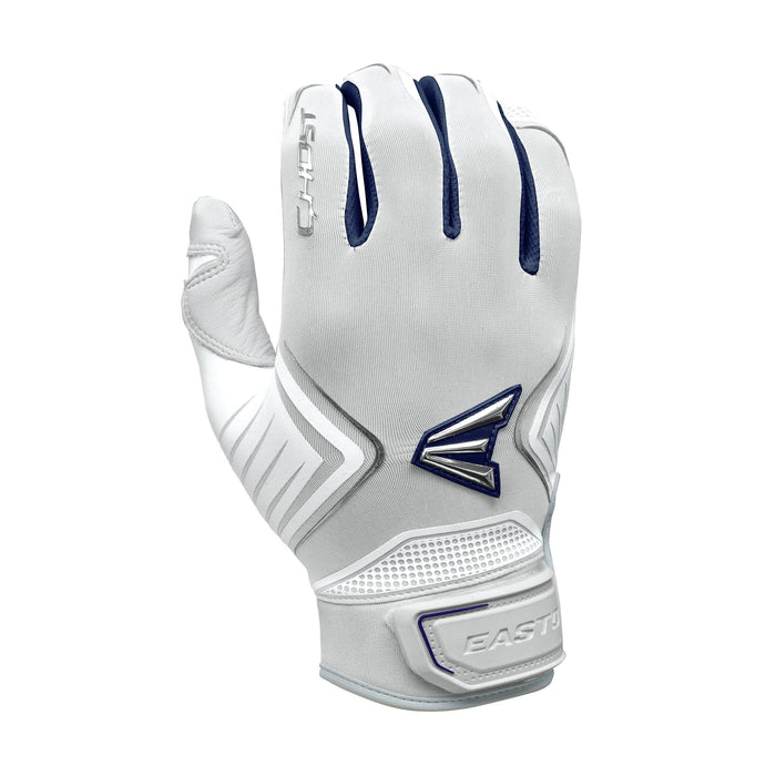 Easton Women's Ghost Fastpitch Batting Glove: A12118 Equipment Easton Small White/Navy 