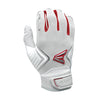 Easton Women's Ghost Fastpitch Batting Glove: A12118 Equipment Easton Large White/Red 