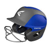 Easton Ghost Matte Two-Tone Batting Helmet with Integrated Facemask Equipment Easton Small (6 1-4-6 7-8) Royal-Charcoal 
