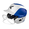 Easton Ghost Matte Two-Tone Batting Helmet with Integrated Facemask Equipment Easton Small (6 1-4-6 7-8) Royal-White 