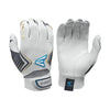 Easton Women's Ghost Fastpitch Batting Glove: A12118 Equipment Easton Small White/Charcoal/Gold 