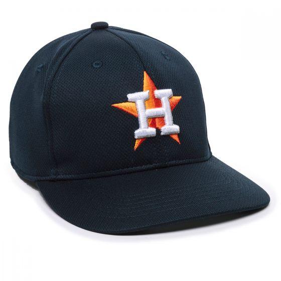 Outdoor Cap MLB Replica Adjustable Baseball Cap: MLB350 Apparel Outdoor Cap Adult Houston Astros 