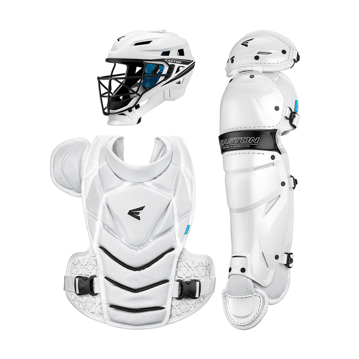 Easton The Very Best by Jen Schro Fastpitch Catcher’s Box Set Equipment Easton Small White 