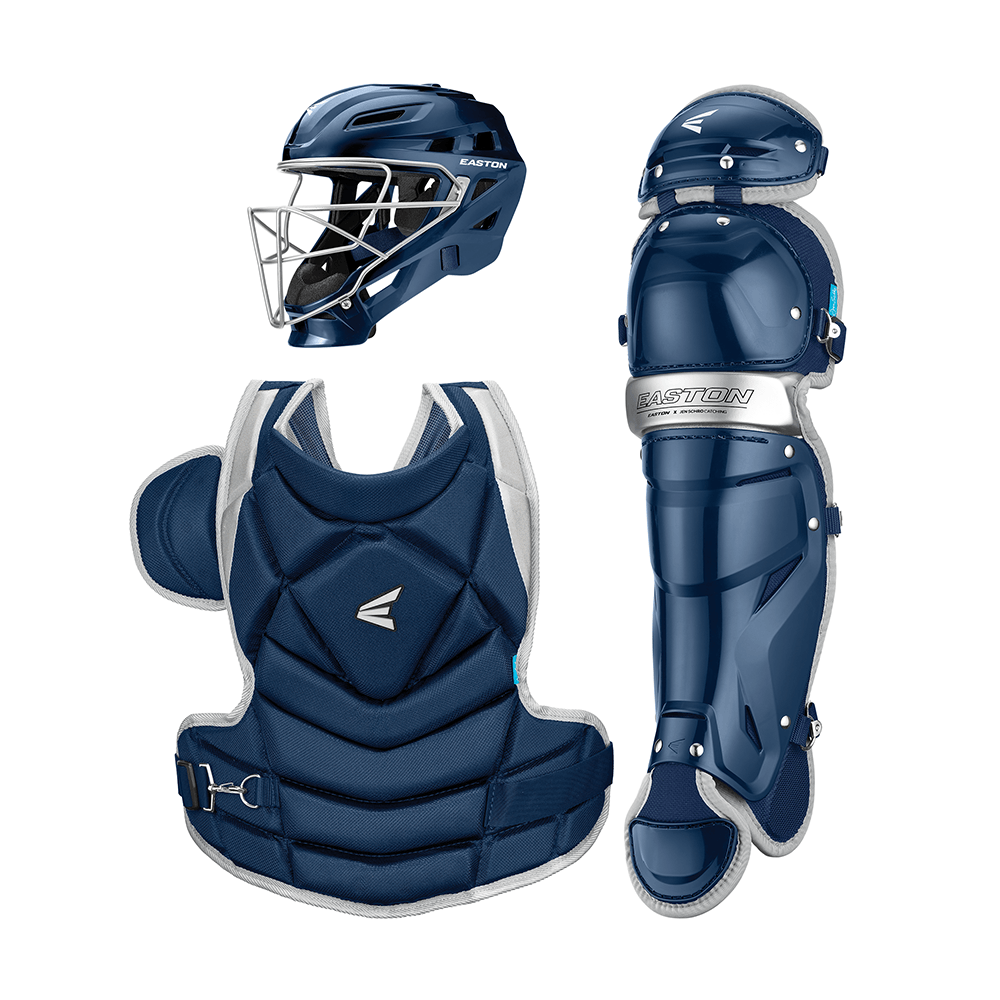 Easton The Fundamental by Jen Schro Fastpitch Catcher’s Box Set Equipment Easton Small Navy 