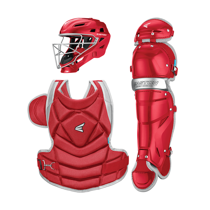 Easton The Fundamental by Jen Schro Fastpitch Catcher’s Box Set Equipment Easton Small Red 