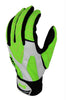 Miken Freak Batting Gloves: MFRKBG Optic Yellow Equipment Miken 
