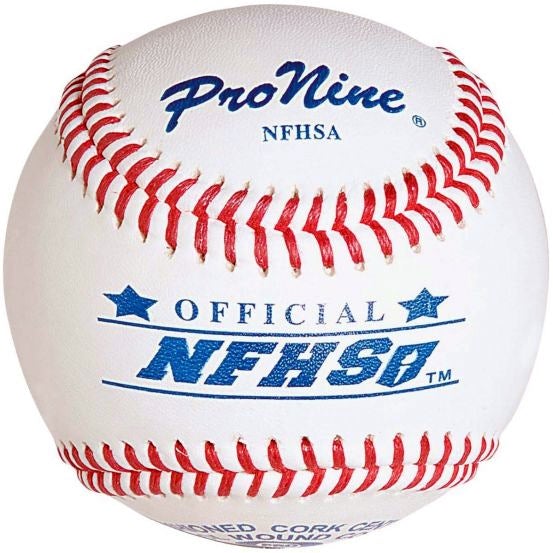PRONiNE Official NFHS Baseball (Dozen): NFHSA Balls ProNine 