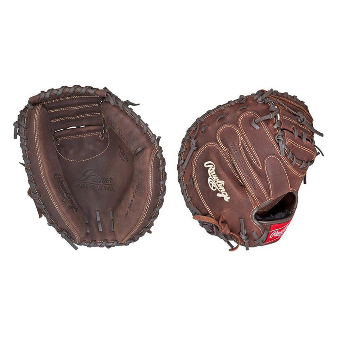 Rawlings Player Preferred Series 33” Baseball Catcher’s Mitt: PCM30 Equipment Rawlings Wear on Left 