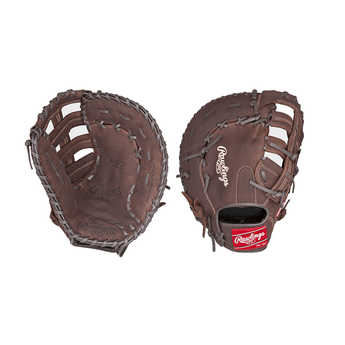 Rawlings Player Preferred 12.5” Baseball First Base Mitt: PFBDCT Equipment Rawlings Wear on Left 