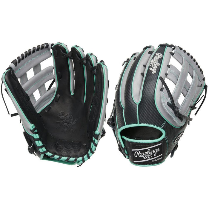 Rawlings Heart-of-the-Hide 12.75” Hyper Shell Baseball Glove: PRO3319-6BGCF Equipment Rawlings 