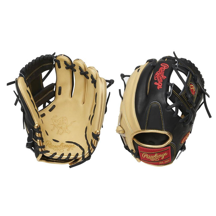 Rawlings Heart-of-the-Hide R2G Contour Fit 11.5” Baseball Glove: PROR204U-2CB Equipment Rawlings Wear on Left 