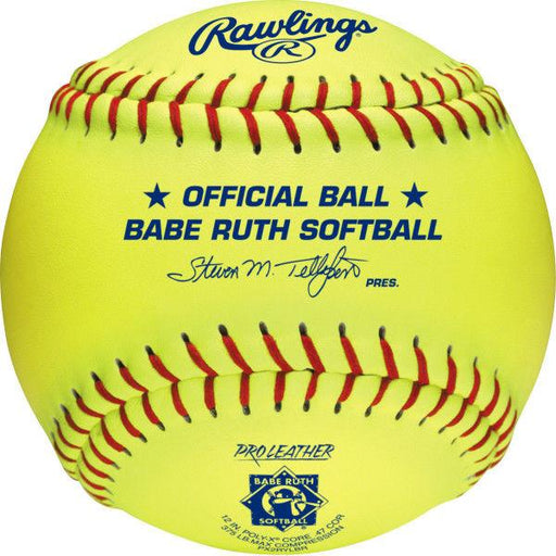 Rawlings Babe Ruth Official 12 Inch Softballs ,Poly-X Core Center - One Dozen: PX2RYLBR Balls Rawlings 