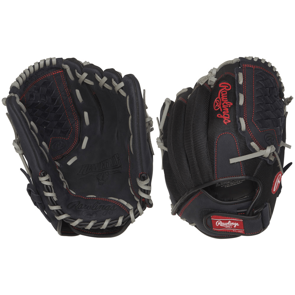 Rawlings Renegade Series 12.5” Slowpitch Softball Glove: R125BGS Equipment Rawlings 