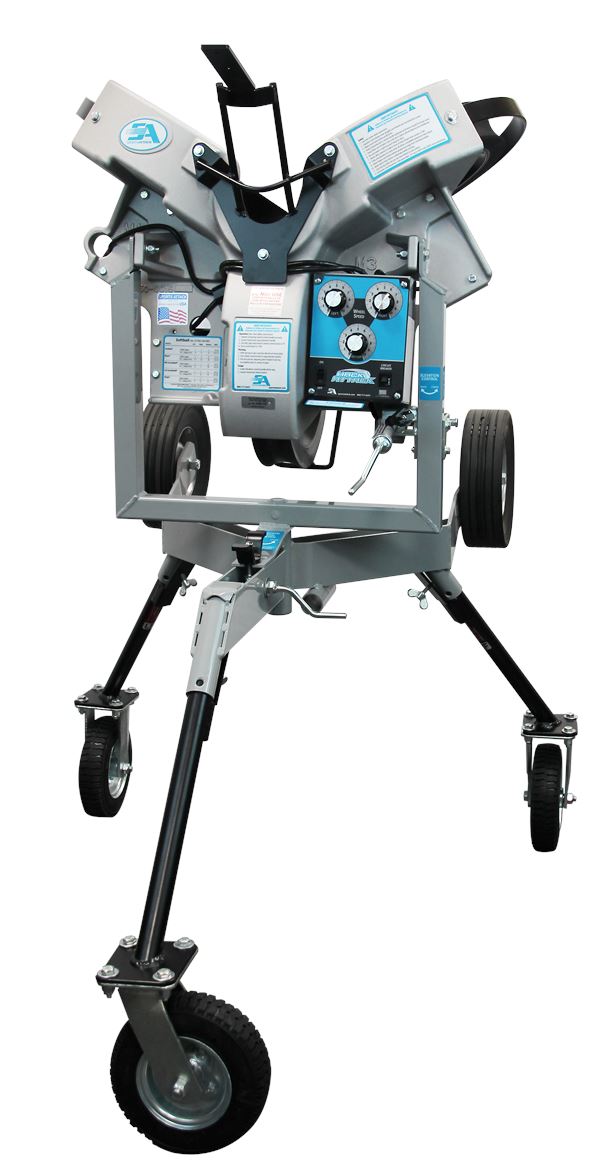 Hack Attack Softball Pitching Machine Training &amp; Field Hack Attack 