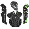 All-Star Axis Pro 7S Youth Baseball Catcher’s Set (Ages 9-12): CKCC912S7X Equipment All-Star Solid Black 