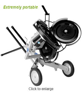 Hack Attack Baseball Pitching Machine 90V Training &amp; Field Hack Attack 