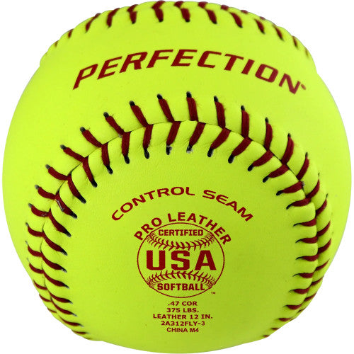 Baden "Perfection" 12" Fastpitch Softball USA (ASA) : 2A312FLY-3 Balls Baden 