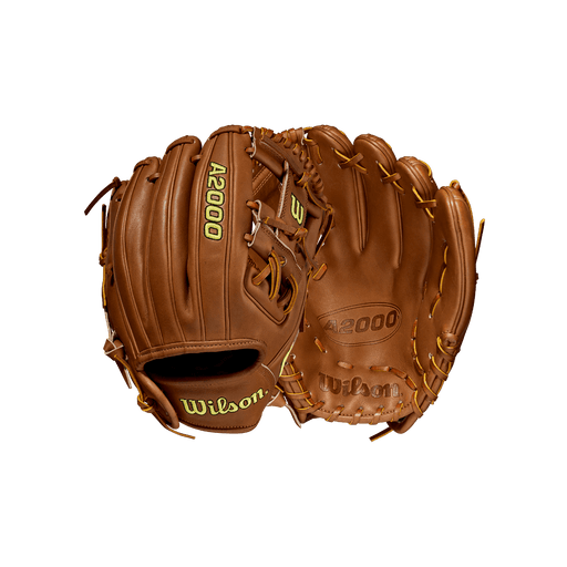 2021 Wilson A2000 DP15 11.5" Infield Baseball Glove Equipment Wilson Sporting Goods Wear on Left 