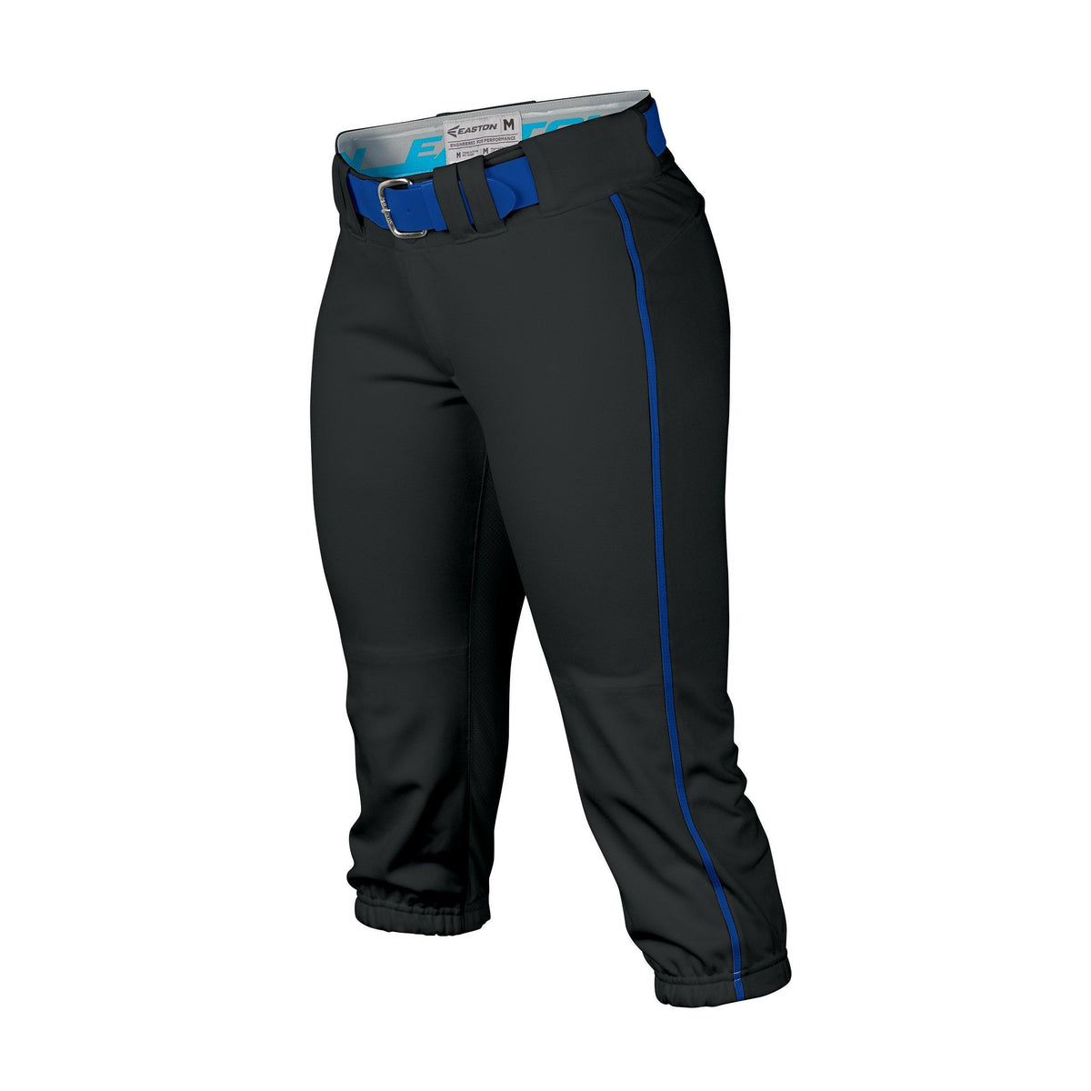 Easton Women&#39;s Prowess Piped Pant: A167122 Apparel Easton Small Black/Royal 