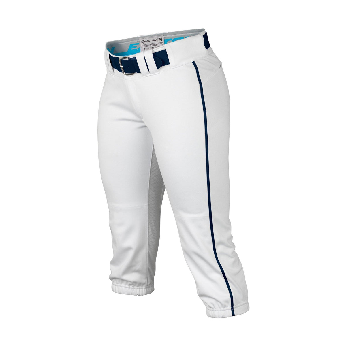 Easton Women&#39;s Prowess Piped Pant: A167122 Apparel Easton Small White/Navy 