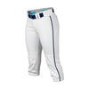 Easton Women's Prowess Piped Pant: A167122 Apparel Easton Small White/Navy 
