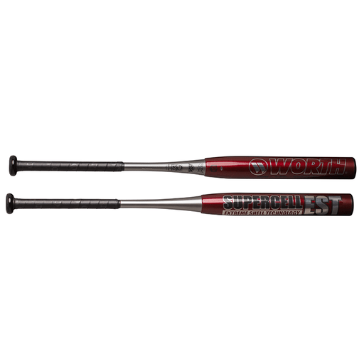 2023 Worth Supercell Red EST Alloy All Association Slowpitch Softball Bat: WSCRED Bats Worth 