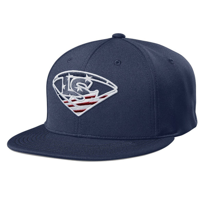 Louisville Slugger Merica Flexfit Cap: WTL8704 Apparel Louisville Slugger Large/XL 