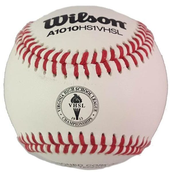 Wilson A1010BHS1 Virginia High School Baseball VHSL (Dozen) : A1010BHS