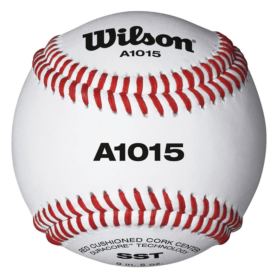 Wilson A1015 NFHS Baseball (Dozen): WTA1015BSST Balls Wilson Sporting Goods 