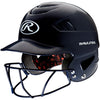 Rawlings Coolflo Batting Helmet with Baseball/Softball Mask: RCFHFG Equipment Rawlings 