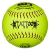 AD Starr Tattoo USA (ASA) 44-375 12 Inch Slowpitch Softball - (One Dozen): USAT1244PC Balls AD Starr One Dozen (12 Balls) 
